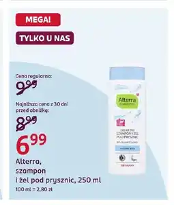 Rossmann Szampon i żel pod prysznic Alterra oferta