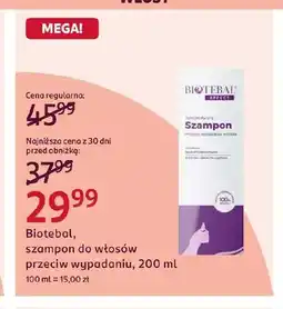 Rossmann Szampon do włosów przeciw wypadaniu Biotebal oferta