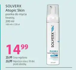 Hebe Atopic Skin pianka do mycia twarzy Solverx oferta