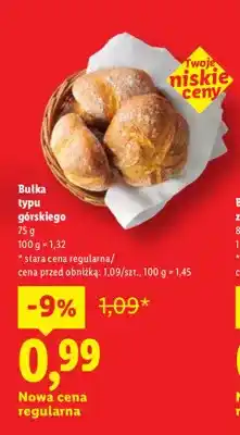 Lidl Bułka typu górskiego oferta