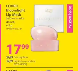 Hebe Żelowa maska do ust Bloomlight Lip Mask Lovro oferta