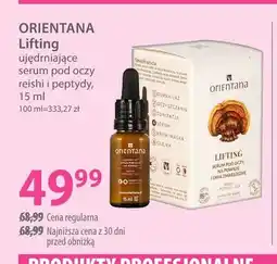 Hebe Lifting ujędrniające serum pod oczy reishi i peptydy Orientana oferta