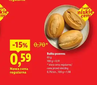 Lidl Bułka pszenna oferta