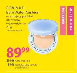 Hebe Bare Water Cushion nawilżający podkład do twarzy Rom & Nd oferta