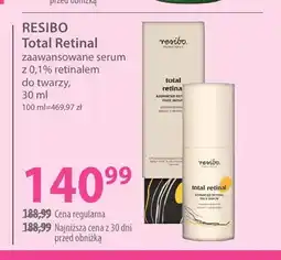 Hebe Total Retinal zaawansowane serum z 0,1% retinalem do twarzy Resibo oferta