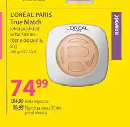Hebe Lekki podkład w balsamie True Match L'Oréal Paris oferta