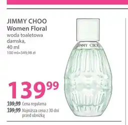 Hebe Woda toaletowa damska Jimmy Choo Women Floral oferta