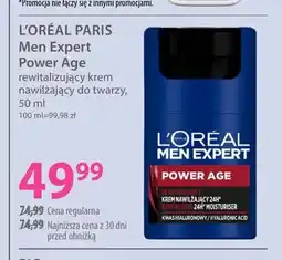 Hebe Krem nawilżający do twarzy rewitalizujący L'Oréal Paris Men Expert Power Age oferta