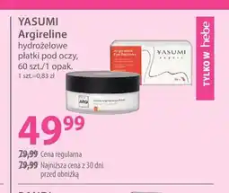 Hebe Argireline hydrożelowe płatki pod oczy Yasumi oferta