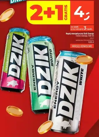 Napój energetyczny Dzik