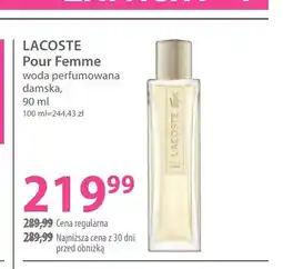 Hebe Woda perfumowana damska Lacoste Pour Femme oferta
