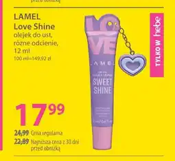 Hebe Olejek do ust Love Shine Lamel oferta