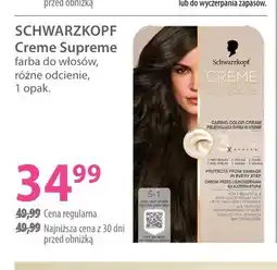 Hebe Farba do włosów Creme Supreme Schwarzkopf oferta