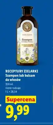 Lidl Balsam do włosów Receptury Zielarki oferta