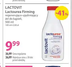 Hebe Regenerująco-ujędrniający żel do kąpieli Lactourea Firming Lactovit oferta