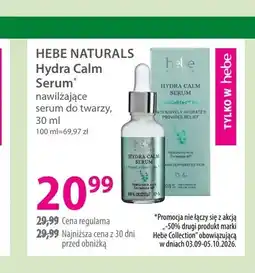 Hebe Hydra Calm Serum nawilżające serum do twarzy Hebe Naturals oferta