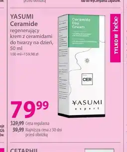 Hebe Regenerujący krem z ceramidami do twarzy na dzień Ceramide Yasumi oferta