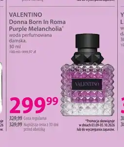 Hebe Woda perfumowana damska Donna Born In Roma Purple Melancholia Valentino oferta