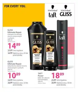 Hebe Szampon do włosów mocno zniszczonych i suchych Ultimate Repair Gliss oferta