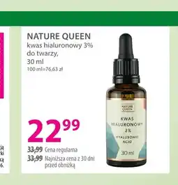 Hebe Kwas hialuronowy 3% do twarzy Nature Queen oferta
