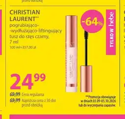 Hebe Pogrubiająco-wydłużająco-liftingujący tusz do rzęs czarny Christian Laurent oferta