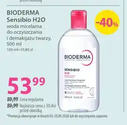 Hebe Sensibio H2O woda micelarna do oczyszczania i demakijażu twarzy Bioderma oferta