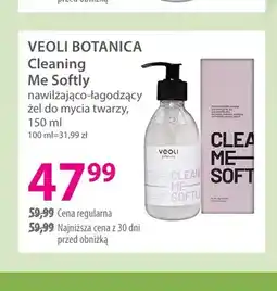 Hebe Nawilżająco-łagodzący żel do mycia twarzy Cleaning Me Softly Veoli Botanica oferta