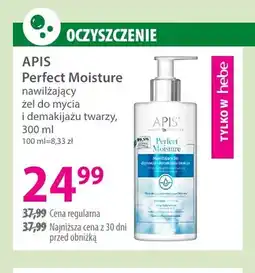 Hebe Nawilżający żel do mycia i demakijażu twarzy Perfect Moisture Apis oferta