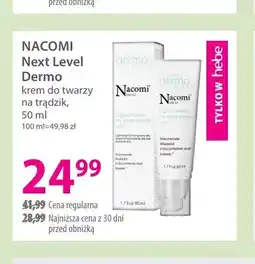 Hebe Next Level Dermo krem do twarzy na trądzik Nacomi oferta