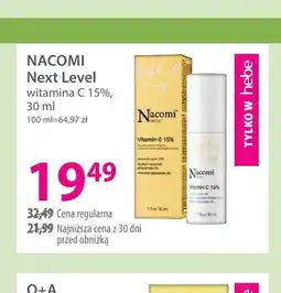 Hebe Serum z witaminą C 15% Next Level Nacomi oferta