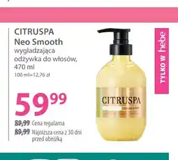 Hebe Neo Smooth wygładzająca odżywka do włosów Citruspa oferta