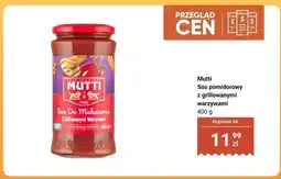 Biedronka Sos pomidorowy z grillowanymi warzywami Mutti oferta