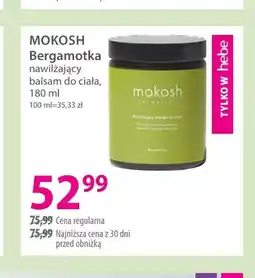 Hebe Bergamotka nawilżający balsam do ciała Mokosh oferta