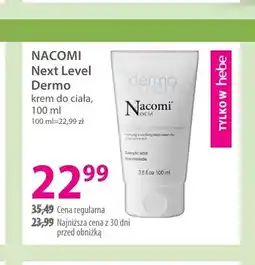 Hebe Next Level Dermo krem do ciała Nacomi oferta