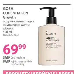 Hebe Growth odżywka wzmacniająca i stymulująca wzrost włosów Gosh Copenhagen oferta