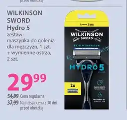 Hebe Zestaw maszynka do golenia dla mężczyzn + wymienne ostrza Wilkinson Sword Hydro 5 oferta