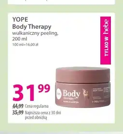 Hebe Body Therapy wulkaniczny peeling Yope oferta