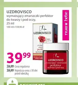 Hebe Wymazujący zmarszczki perfektor do twarzy i pod oczy Uzdrovisco oferta