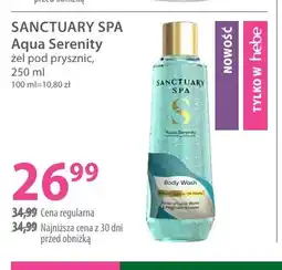 Hebe Żel pod prysznic Aqua Serenity Sanctuary Spa oferta