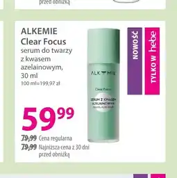 Hebe Clear Focus serum do twarzy z kwasem azelainowym Alkemie oferta