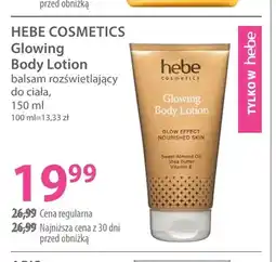 Hebe Balsam rozświetlający do ciała Glowing Body Lotion Hebe Cosmetics oferta