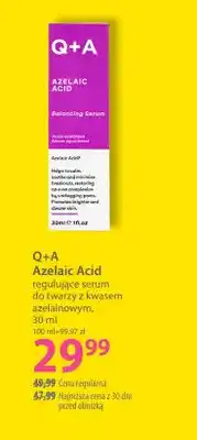 Hebe Regulujące serum do twarzy z kwasem azelainowym Q+A Azelaic Acid oferta