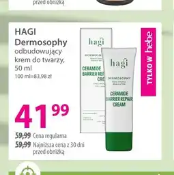 Hebe Dermosophy odbudowujący krem do twarzy Hagi oferta