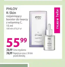 Hebe Rozjaśniający booster do twarzy z witaminą C K-Skin Phlov oferta
