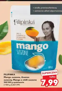 Kaufland Suszone mango Filipinka oferta