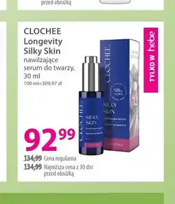 Hebe Longevity Silky Skin nawilżające serum do twarzy Clochee oferta