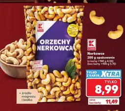 Kaufland Orzechy nerkowca oferta