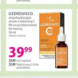 Hebe Antyoksydacyjne serum z witaminą C 9% na przebarwienia do twarzy Uzdrovisco oferta
