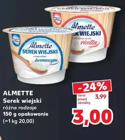 Kaufland Serek wiejski Almette oferta