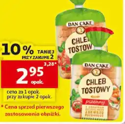 Auchan Chleb Tostowy Dan Cake oferta